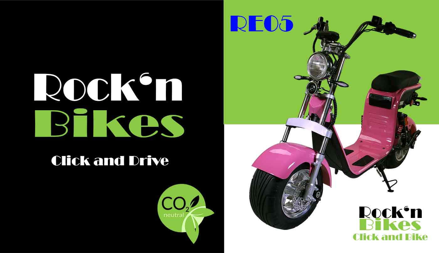 RocknBike E8-4 CitiCoco 45km/h Pink
